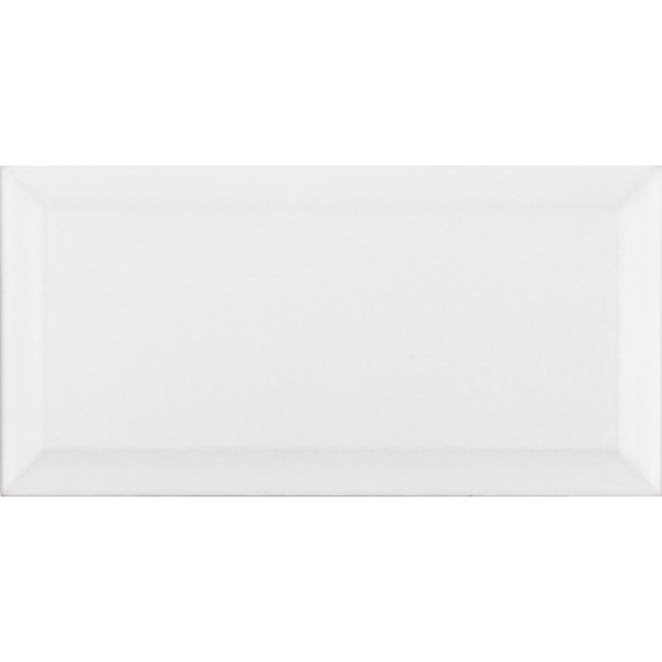 Produktbild Metro Fliese Wandfacettenfliese Marisa blanco 20x10 matt weiß
