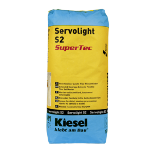 Kiesel Servolight S2 SuperTec hoch flexibler Leicht-Flex-Fliesenkleber 15 kg