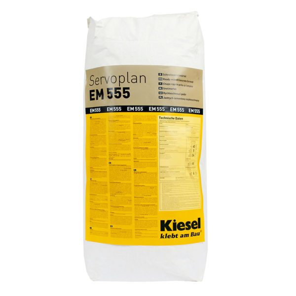 Produktbild Kiesel Servoplan EM 555 Schnellestrichmörtel 25kg