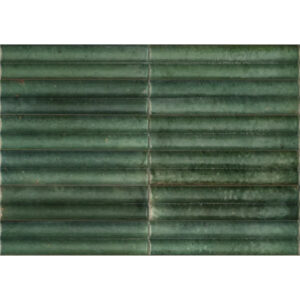 Produktbild der Wandfliese Marazzi Lume 6x24 Green Struttura 3D Swing