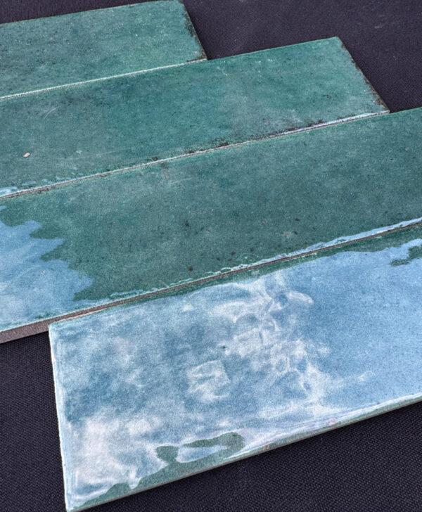 Produktbild für die Fotogalerie glänzenden Wandfliese Marazzi Lume Emerald Lux