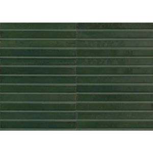 Produktbild der Marazzi Lume 6x24 Green Struttura 3D Rake