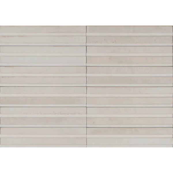 Produktbild der Marazzi Lume Struttura 3D Rake Stripes 6x24 Bone