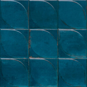 Produktbild der glänzenden Wandfliese Marazzi Lume Ocean 10x10 Dew 3d